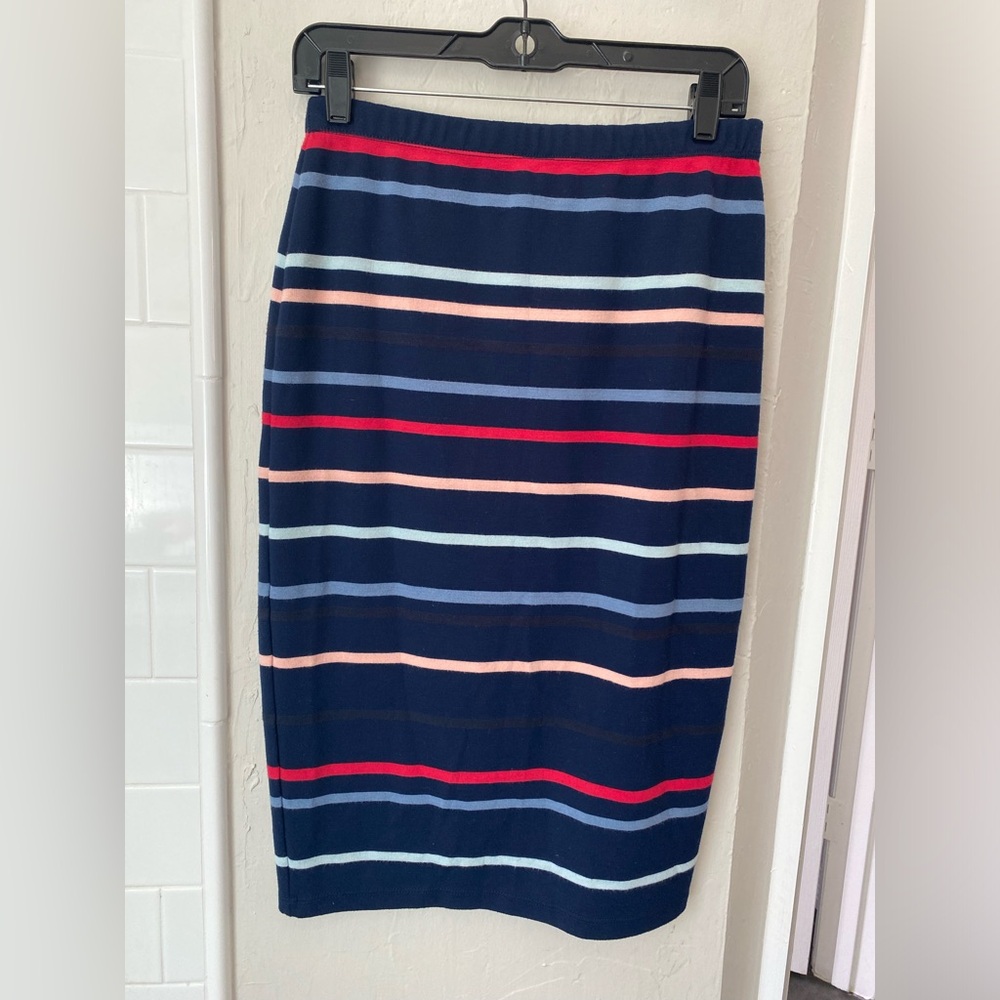 Max Studio striped skirt